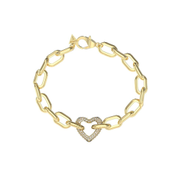 Pulsera Guess Mujer Beloved Acero Dorado  JUBB05016JWYGS