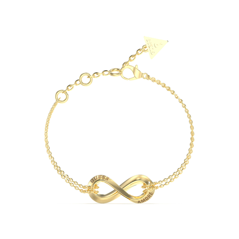 Pulsera Guess Mujer Amore Infinito Dorado JUBB05050JWYGS