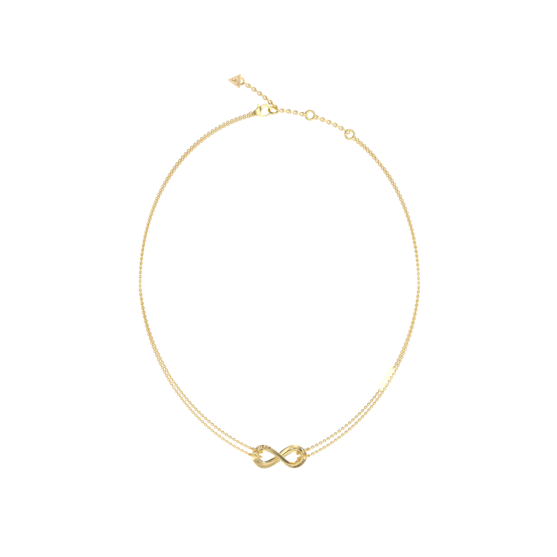 Collar Guess Mujer Acero Infinito Dorado JUBN05049JWYGT-U