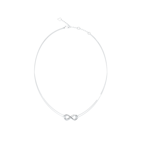 Collar Guess Mujer Acero Infinito JUBN05049JWRHT-U
