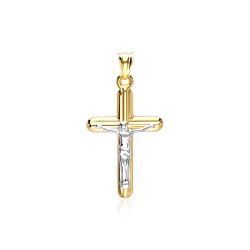 Colgante Cruz Oro 18k "Zebedeo"