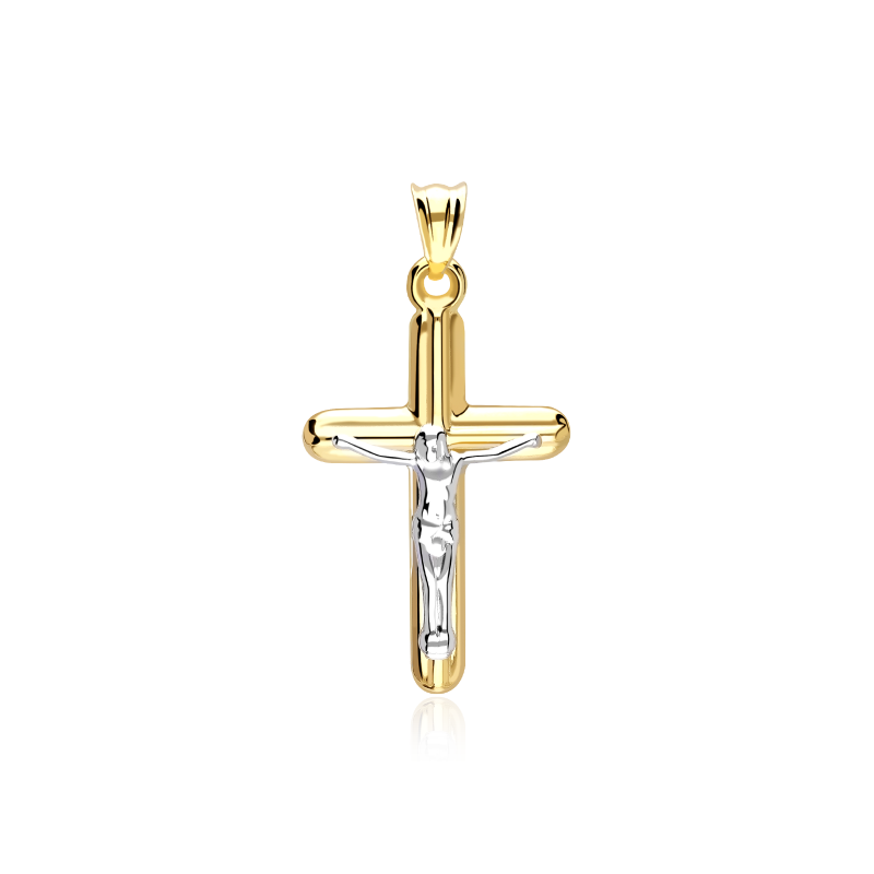 Colgante Cruz Oro 18k "Zebedeo"