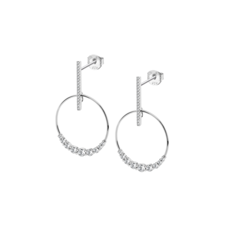 Pendientes Lotus Silver Plata y circonitas LS3726-4/1