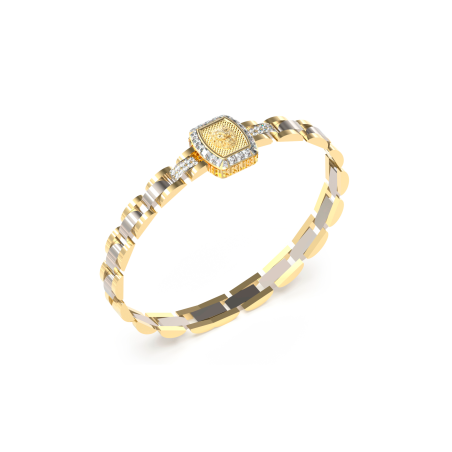 Pulsera Guess Hombre Lion King Bicolor JUMB05003JWYGSTT-U