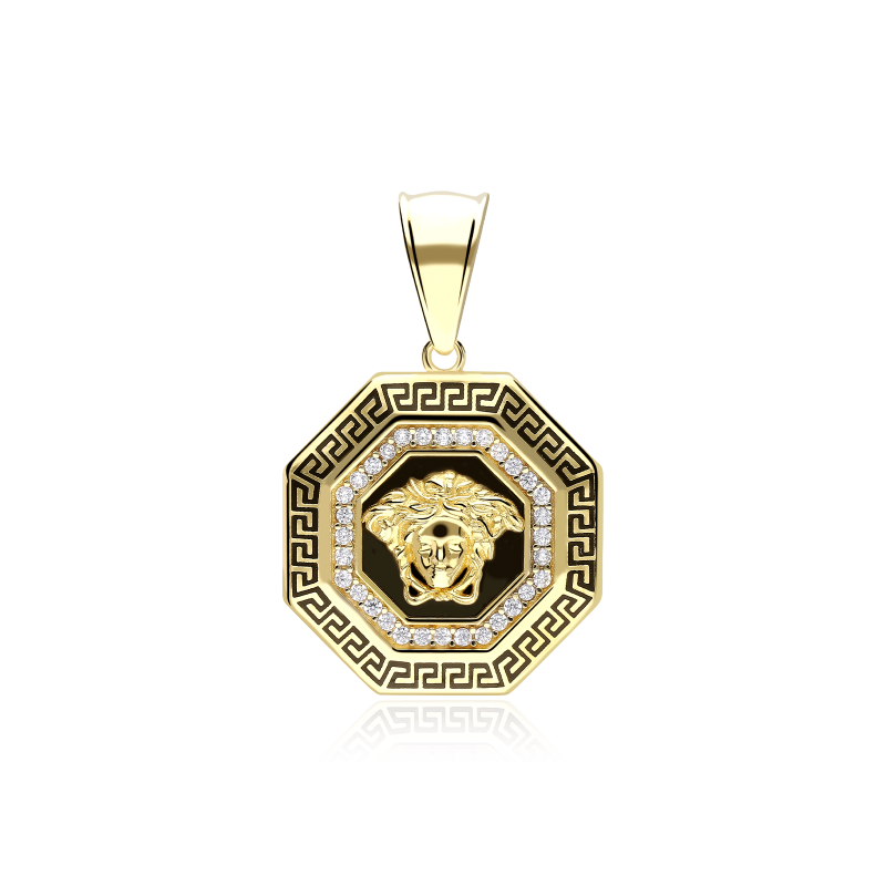 Colgante Oro 18k y circonitas "Allegra"