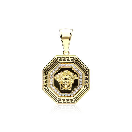 Colgante Oro 18k y circonitas "Allegra"