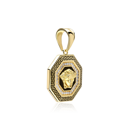 Colgante Oro 18k y circonitas "Allegra"