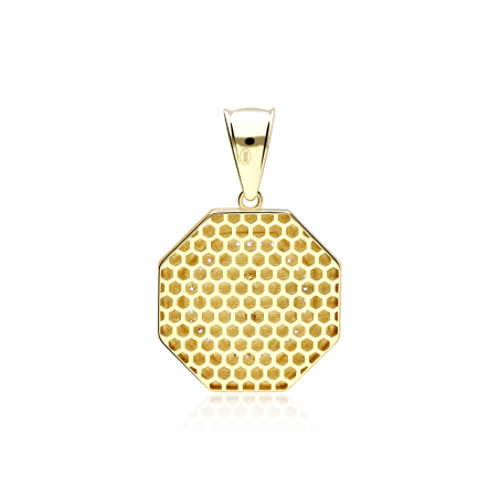 Colgante Oro 18k y circonitas "Allegra"