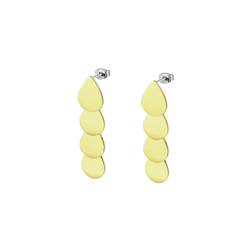 Pendientes Lotus Style Acero dorado LS2422-4/2