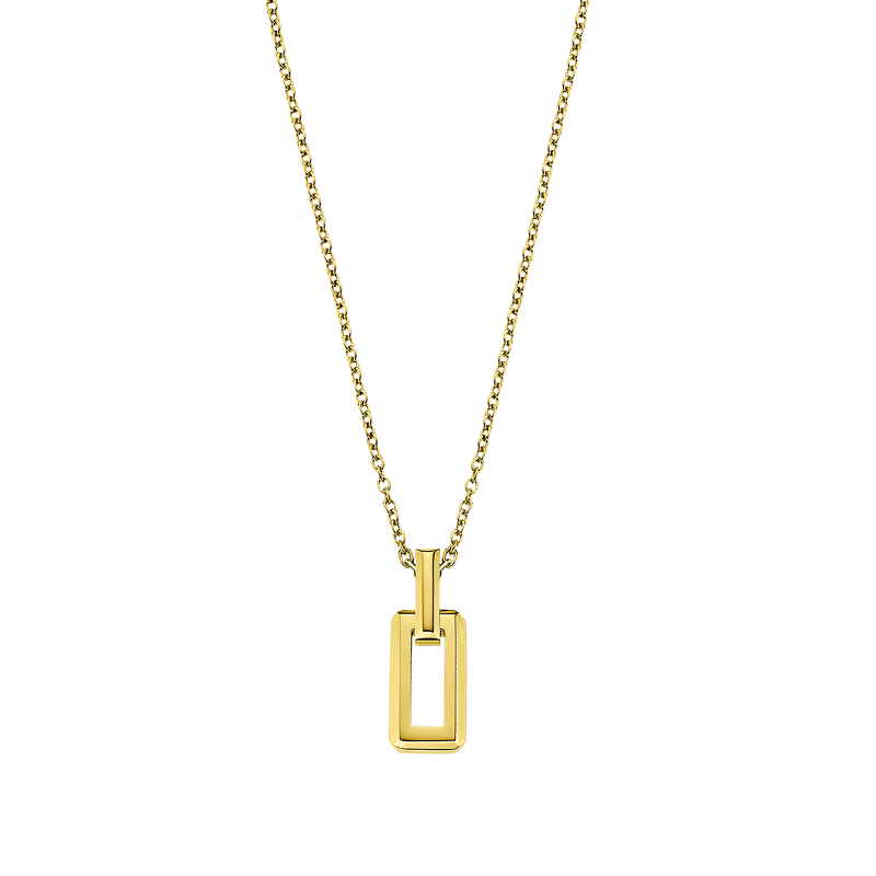 Collar Lotus Style Acero dorado LS2424-1/2