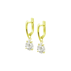 Pendientes Lotus Silver Acero dorado LP3809-4/2