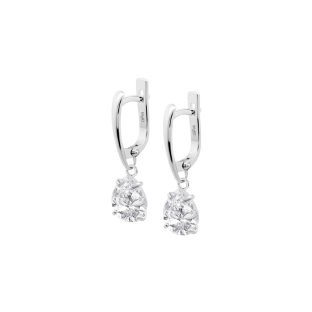 Pendientes Lotus Silver Plata y circonitas LP3809-4/1
