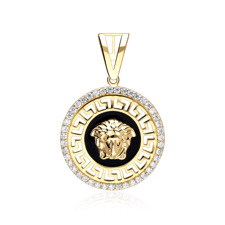Colgante Oro 18k y circonitas "Donnate"