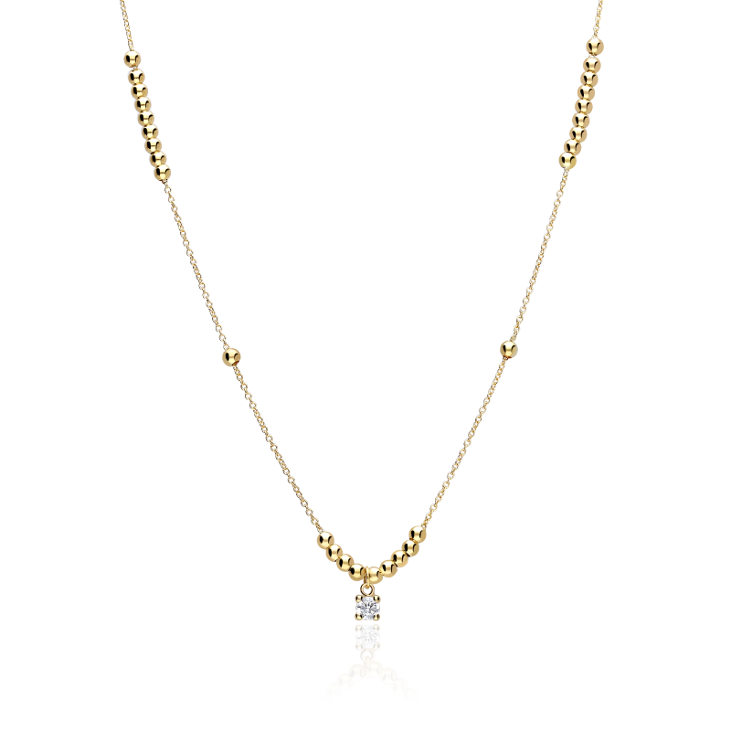 Gargantilla Oro 18k y perlas "Geilia"