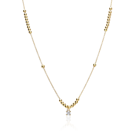 Gargantilla Oro 18k y perlas "Geilia"
