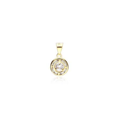 Colgante Oro 18k y circonitas "Dolcezza"