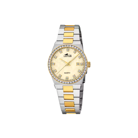 Reloj Lotus Mujer Freedom Beige Acero Inoxidable 18886/C