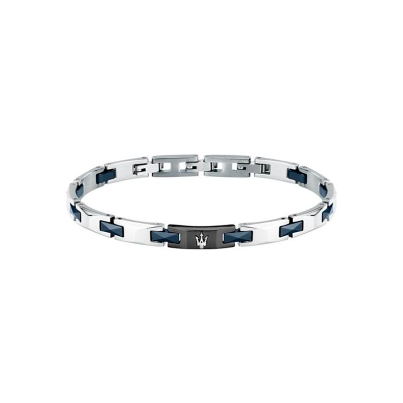 Pulsera Maserati Hombre Ceramic Metalizada JM424ATZ52