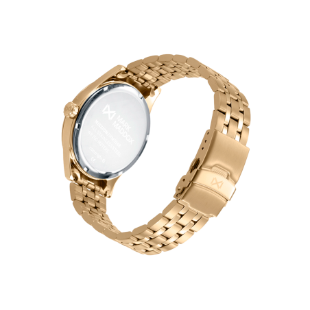 Reloj Mark Maddox Hombre Acero IP Dorado HM0148-53