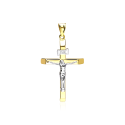 Colgante Cruz Oro 18k "Shiloh"