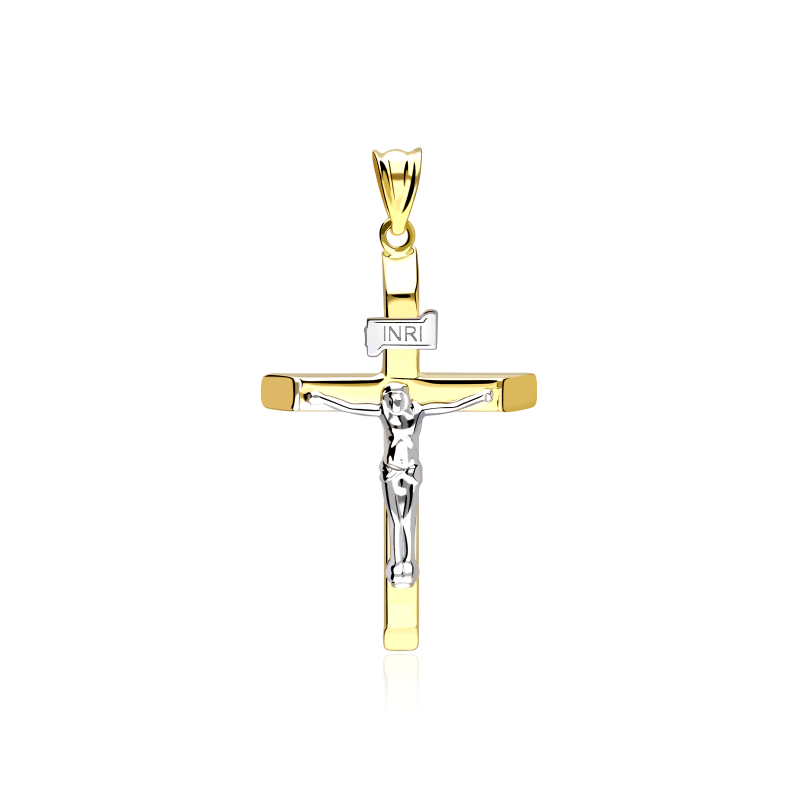 Colgante Cruz Oro 18k "Shiloh"