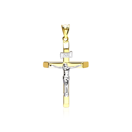 Colgante Cruz Oro 18k "Shiloh"