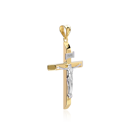 Colgante Cruz Oro 18k "Shiloh"
