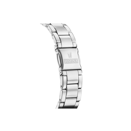 Reloj Festina Mujer Acero y Circonitas Esfera Blanca F20593/1