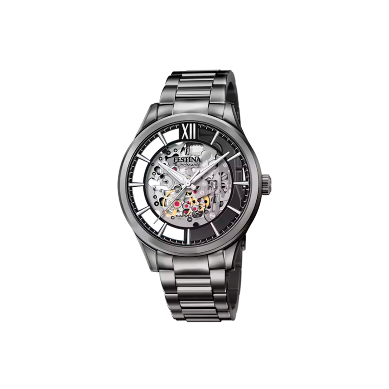 Reloj Festina Hombre Automatic Skeleton Negro F20632/1