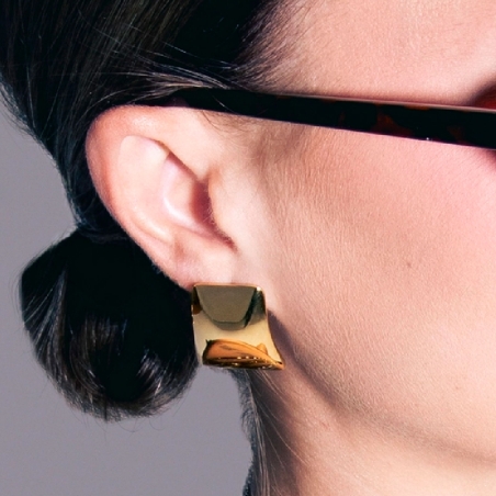 Pendientes Lotus Style Mujer Urban Acero Dorado LS2433-4/2