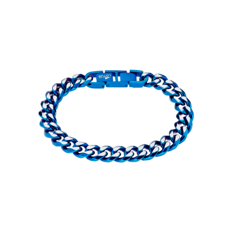 Pulsera Lotus acero hombre azul LS2363-2/1