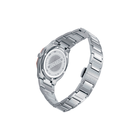 Reloj Viceroy Mujer Acero Doble Bisel Gris y Rosa 45000-13