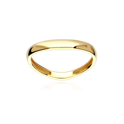 Anillo Oro 18k ondulado "Bizzle"
