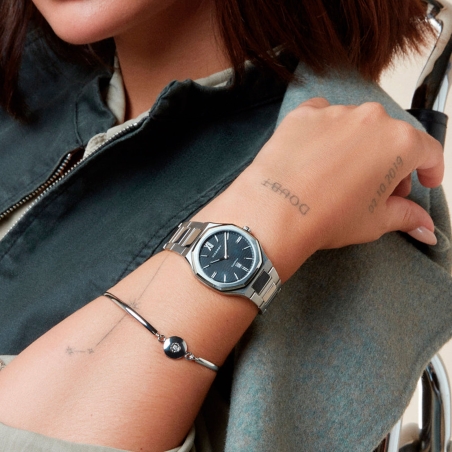 Reloj Viceroy Mujer Acero Doble Bisel Gris y Negro 45000-53