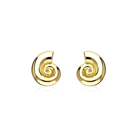 Pendientes Oro 18k "Amonites"