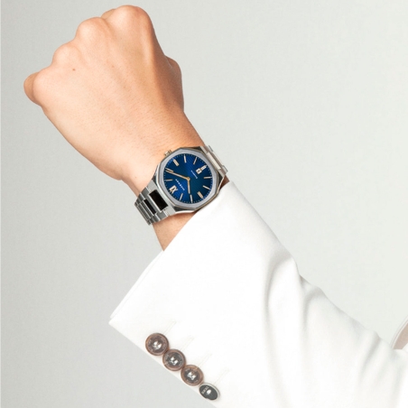 Reloj Viceroy Hombre Acero Doble Bisel IP Dorado 45009-33
