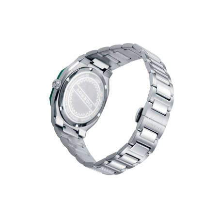 Reloj Viceroy Hombre Acero Bisel Cerámica IP Verde 45011-63
