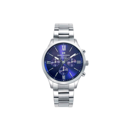 Reloj Mark Maddox Hombre Cronógrafo Esfera Azul HM1019-33