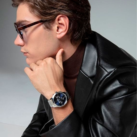 Reloj Mark Maddox Hombre Cronógrafo Esfera Azul HM1019-33