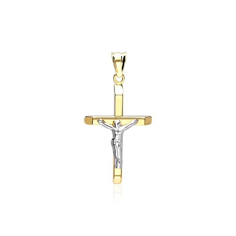 Colgante Cruz Oro 18k 25m "Pasiona"