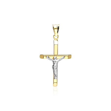 Colgante Cruz Oro 18k 25m "Pasiona"