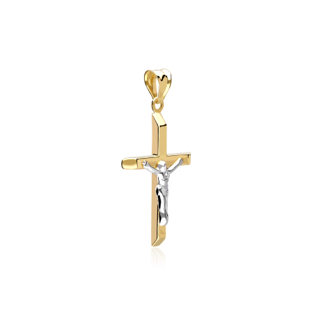Colgante Cruz Oro 18k 25m "Pasiona"