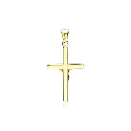 Colgante Cruz Oro 18k 25m "Pasiona"