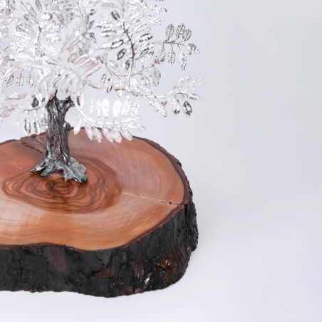 Árbol centenario plateado 17cm "Granada"