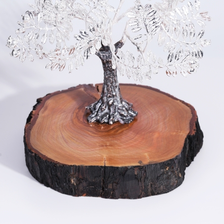 Árbol centenario plateado 18cm "Granada"