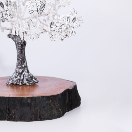 Árbol centenario plateado 18cm "Granada"