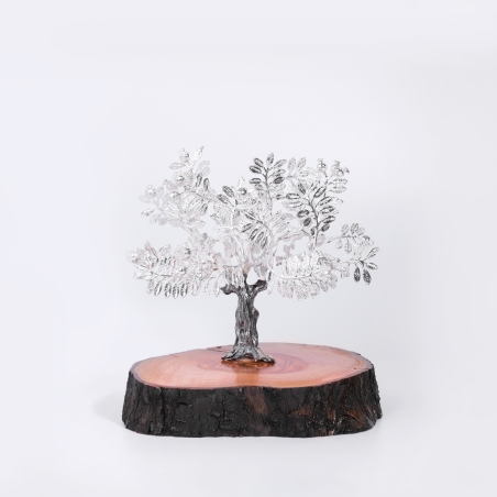 Árbol centenario plateado 17cm "Granada"