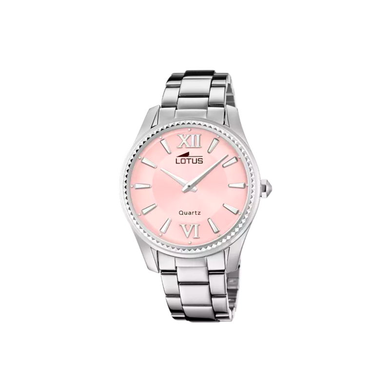 Reloj Lotus Mujer Acero Bliss Esfera Rosa 18898/C