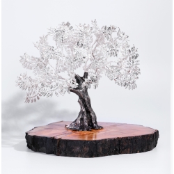 Árbol centenario plateado 25cm "Granada"