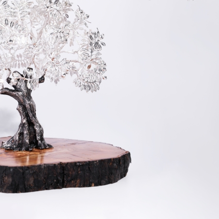 Árbol centenario plateado 25cm "Granada"